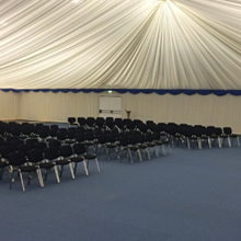 Sports Hall Marquee Draping